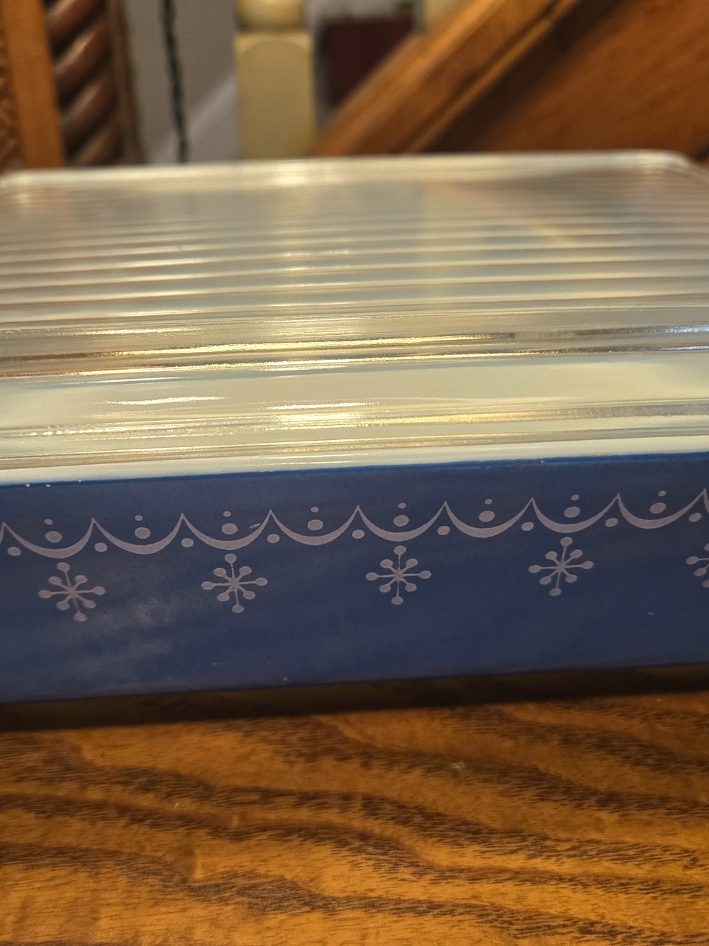 Vintage PYREX snow Flake Garland